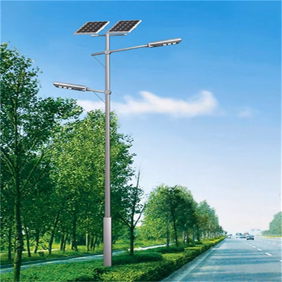 Commerce de gros de la pelouse de jardin solaire extérieur Borne lumineuse à LED